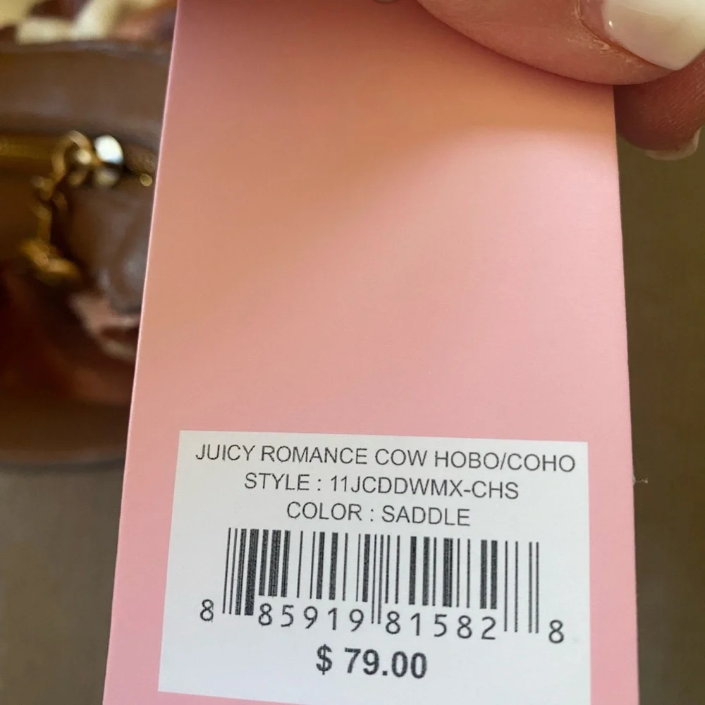 Juicy Couture Romance Cow Hobo/Coho